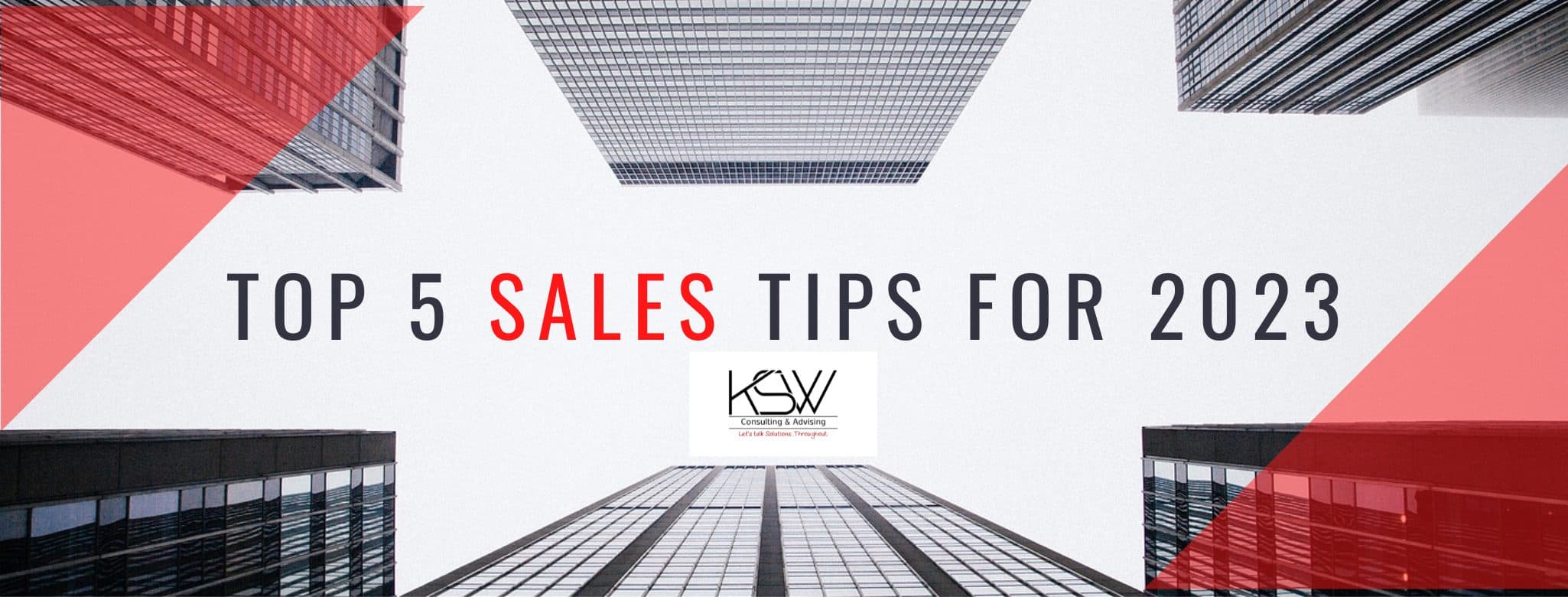 Top 5 Sales Tips for 2023