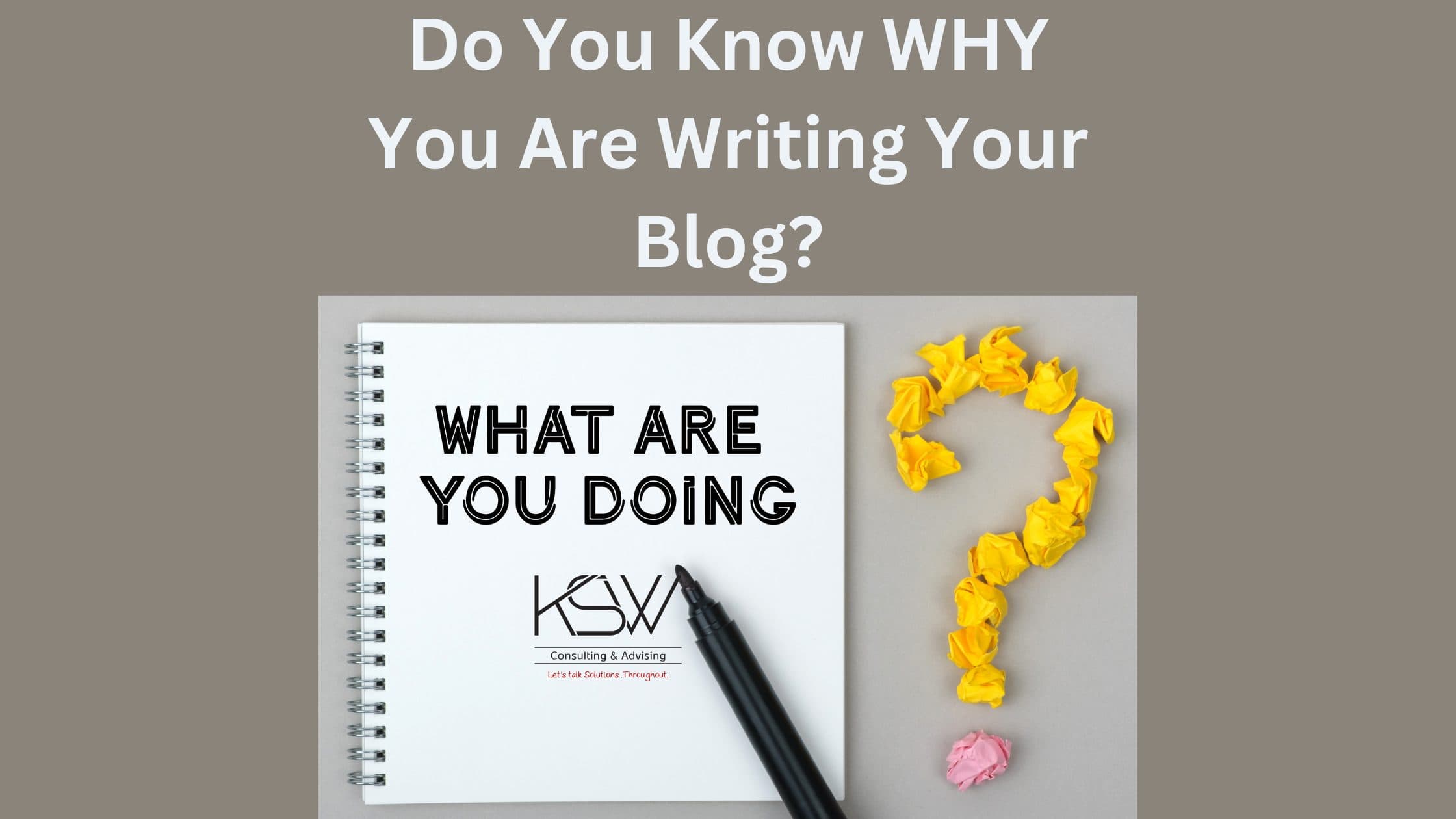 What Is Your Blog Doing For Your Site?