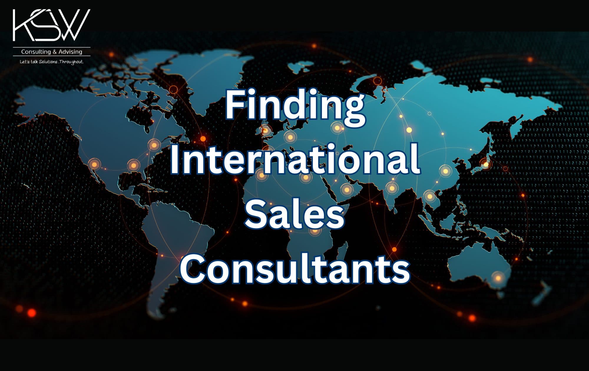 What Should You Ask: Finding International Sales Consultants