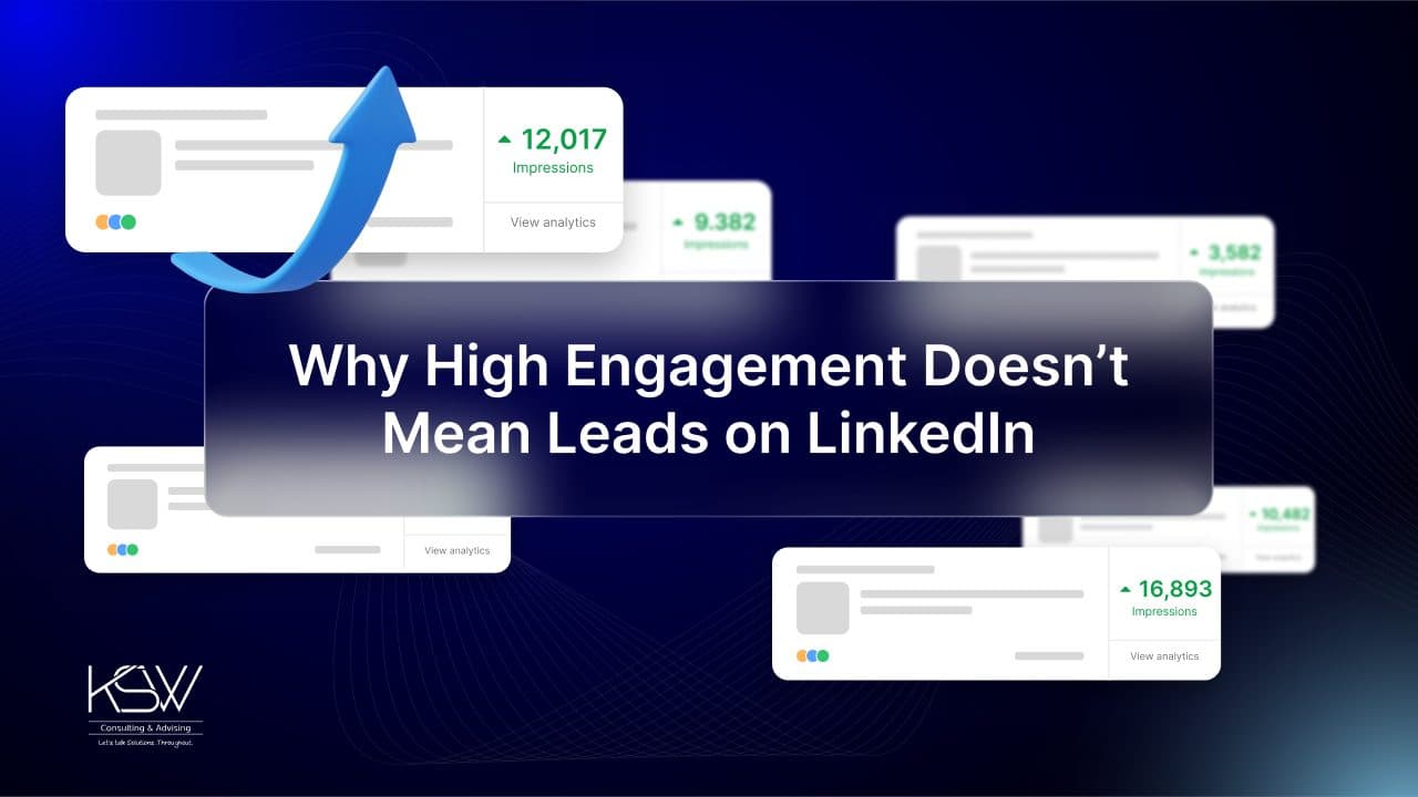 Why High Engagement Doesn't Mean Leads on LinkedIn