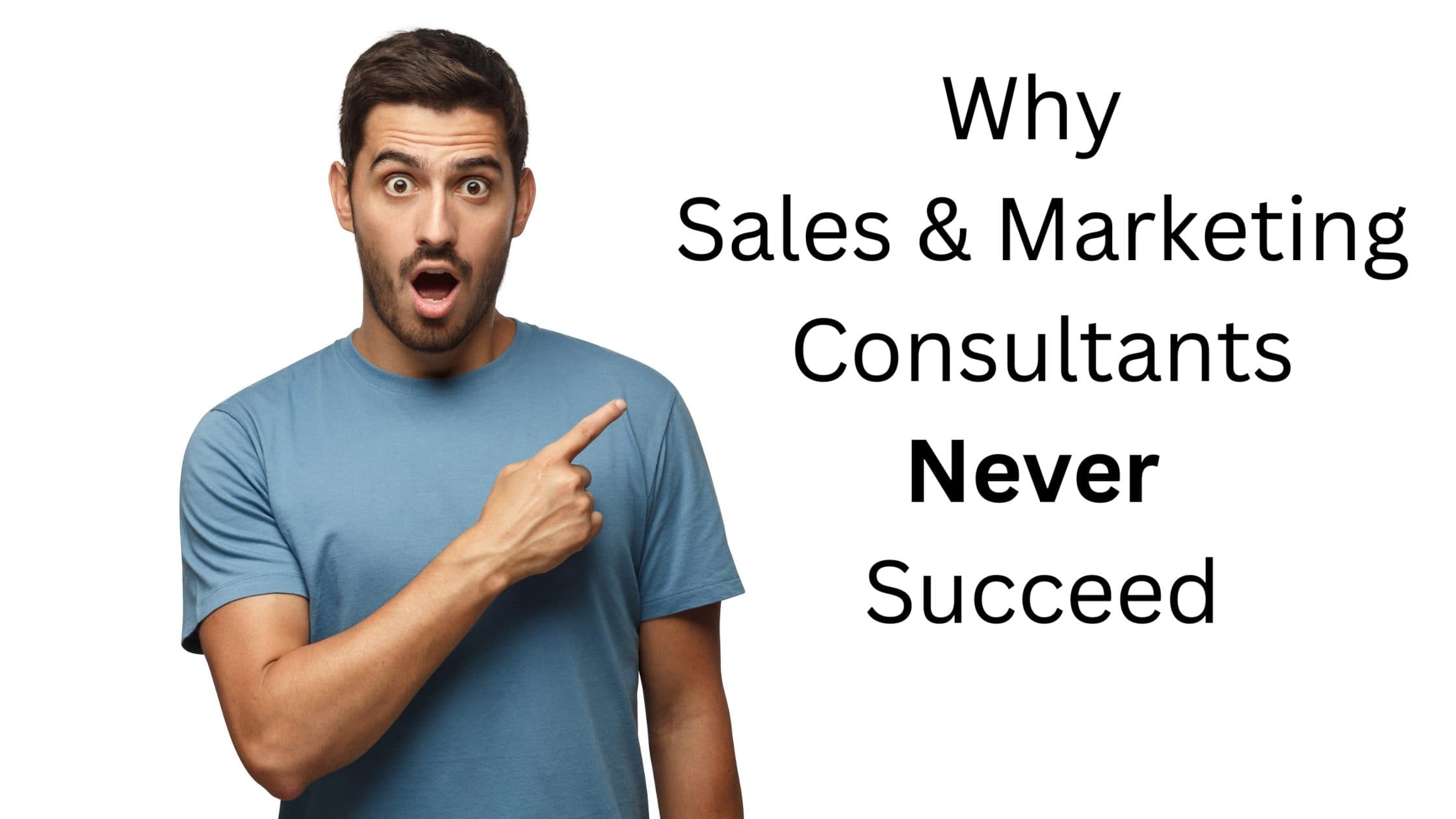 Why Sales & Marketing Consultants Can't Succeed