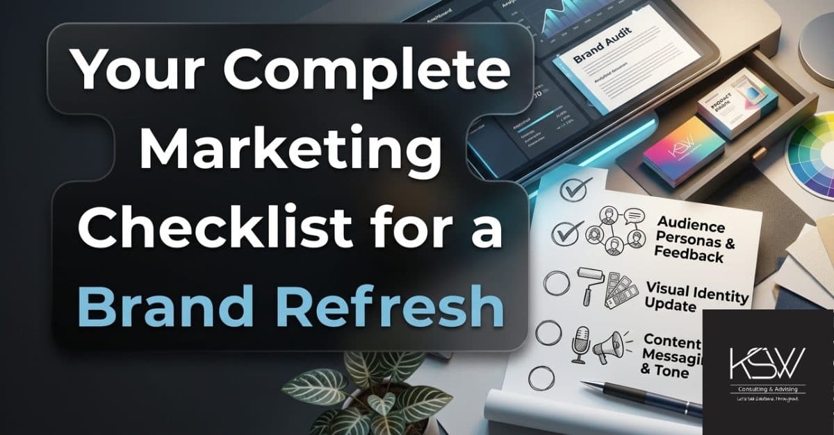 Your Complete Marketing Checklist For A Brand Refresh